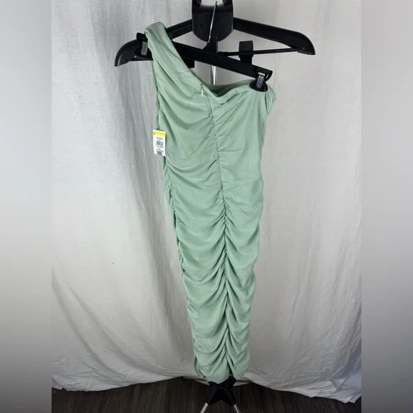 Love by Design One-Shoulder Body-Con Green Midi Dress Size Medium (8-10)… - Picture 10 of 13